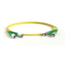 Патч-корд волоконно-оптический Hyperline FC-D2-9-FC/AR-FC/AR-H-10M-LSZH-YL