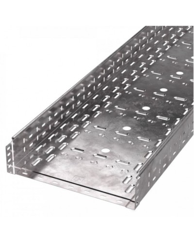 Лоток перфорированный Стандарт 400х100х3000 (1,0 мм) (6 м/уп) Промрукав (PR16.0016) в Коврове Кабельные лотки Pintop.ru