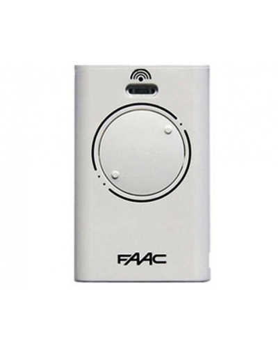 Брелок-передатчик 2-канальный Faac 787007 (белый) в Коврове Устройства радиоуправления для шлагбаумов и автоматики Pintop.ru