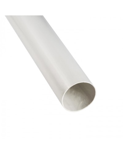 Труба ПНД гладкая тяжелая, цвет серый, диам 40мм (3м) Экопласт (23040-GR) в Коврове Гладкая труба Pintop.ru