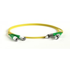 Патч-корд волоконно-оптический Hyperline FC-D2-9-MTRJM/UR-MTRJM/UR-H-5M-LSZH-YL