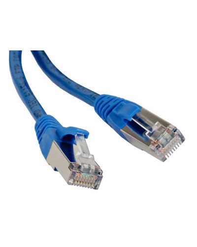 Патч-корд экранированный Hyperline PC-LPM-STP-RJ45-RJ45-C6-1.5M-LSZH-BL в Коврове Патчкорды (медные) Pintop.ru