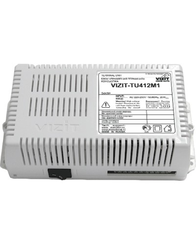 Блок управления терминала консьержа Vizit-TU412M1 в Коврове Блоки управления многоабонентные Pintop.ru