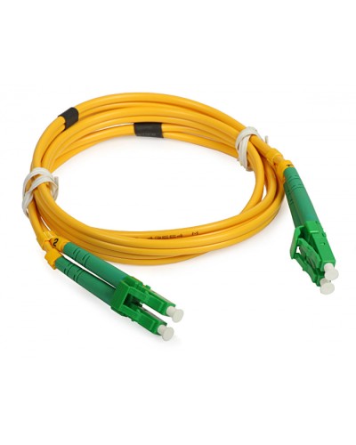 Шнур оптический duplex LC/APC-LC/APC 9/125 sm 3м LSZH Cabeus FOP(d)-9-LC/APC-LC/APC-3m в Коврове Патч-корды оптические Pintop.ru