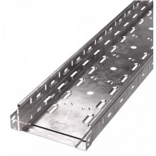 Лоток перфорированный Стандарт 200х50х3000 (0,8 мм) (12 м/уп) Промрукав (PR16.0008)