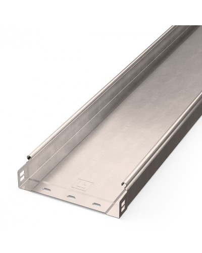 Лоток неперфорированный Стандарт INOX (AISI 409) 200х50х3000 (0,8 мм) (6 м/уп) Промрукав (PR16.2395) в Коврове Кабельные лотки Pintop.ru