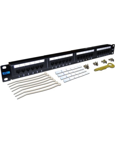 Патч-панель 19, 2U, 48 порта RJ-45 TWT TWT-PP48UTP в Коврове Патч панель Pintop.ru