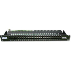 Патч-панель телефонная 19" 1U, 50 портов RJ-12 TWT TWT-PP50TEL12