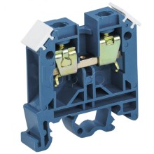 Клемма ЗНИ-10 мм.кв. Синий IEK YZN10-010-K07