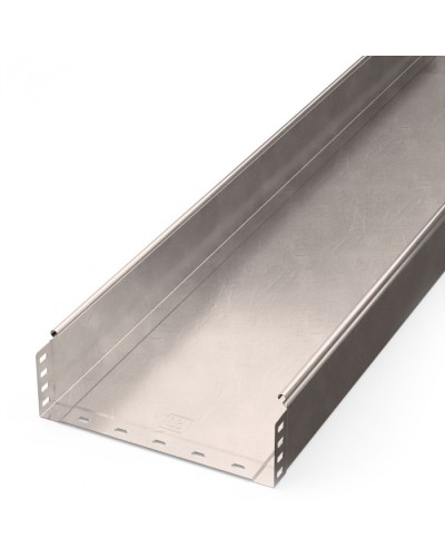Лоток неперфорированный Стандарт INOX (AISI 409) 300х100х3000 (0,8 мм) (6 м/уп) Промрукав (PR16.2397) в Коврове Кабельные лотки Pintop.ru