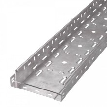 Лоток перфорированный Стандарт HDZ 200х50х3000 (0,8 мм) (12 м/уп) Промрукав (PR16.1233)