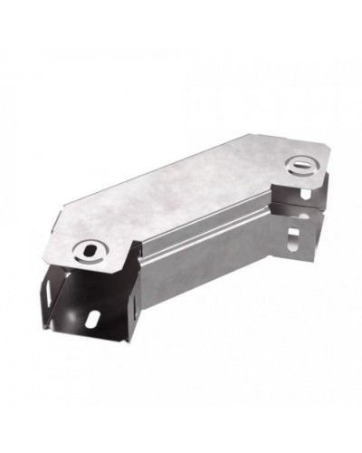 Угол горизонтальный 90 градусов с крышкой Стандарт 50х50 Промрукав (PR16.0572) в Коврове Аксессуары для лотков Pintop.ru