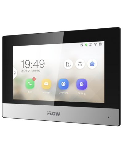 Гибридный IP видеодомофон iFlow F-VI-3442HPWE1 в Коврове Абонентские видеоустройства Pintop.ru