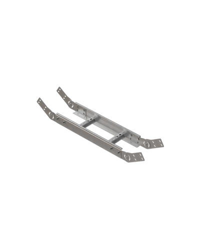 Вертикальный шарнирный угол 80х800х1,2 мм HD85 N КМ-профиль (LSHL80-800-1.2 HD85 N) в Коврове Аксессуары для лотков Pintop.ru