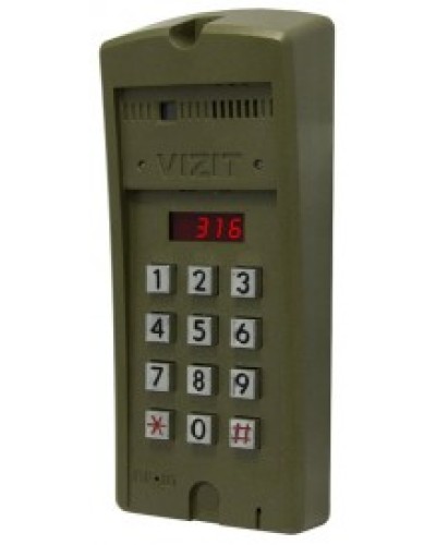 Блок вызова для совместной работы с БУД-302 Vizit БВД-316R в Коврове Блоки вызова многоабонентные Pintop.ru