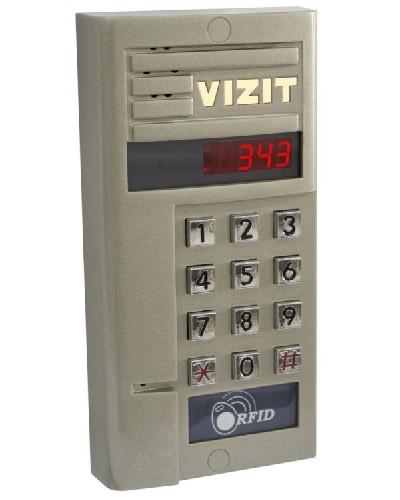 Блок вызова домофона Vizit БВД-343FCPL в Коврове Блоки вызова многоабонентные Pintop.ru