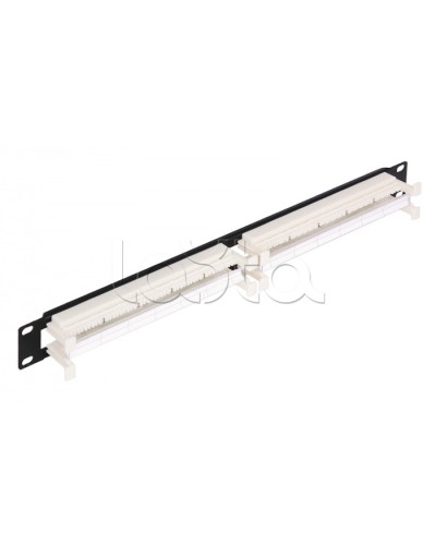 Патч-панель 1U 100 пар NIKOMAX (NMC-RB110-100) в Коврове Кроссовое оборудование тип 110 Pintop.ru