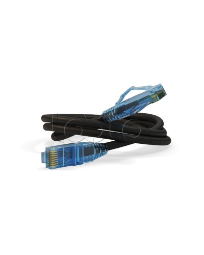 Патч-корд U/UTP Hyperline PC-LPM-UTP-RJ45-RJ45-C6-10M-LSZH-BK в Коврове Патчкорды (медные) Pintop.ru