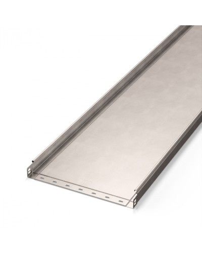 Лоток неперфорированный Стандарт INOX (AISI 409) 400х50х3000 (1,0 мм) (6 м/уп) Промрукав (PR16.2401) в Коврове Кабельные лотки Pintop.ru