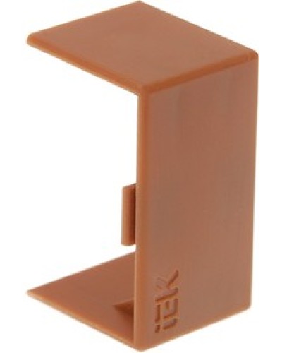 ELECOR Соединитель на стык КМС 16х16 сосна (4шт/компл) IEK (EL-KK10D-S-016-016-K34) в Коврове Аксессуары для кабель-канала Pintop.ru