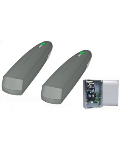 Came AXI (до 300 кг до 2,5 м 100%) (серый) SWN25 - Привод 24 В линейный самоблокирующийся с энкодером для створок 2,5 м, корпус серыйZL65 - Блок управления с расширенным набором функций в Коврове Автоматизация ворот Pintop.ru