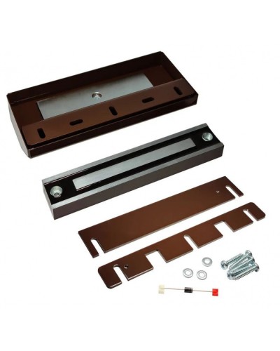 Электромагнитный замок влагозащищённый ALeko ALM-350FT (коричневый) в Коврове Электромагнитные замки Pintop.ru