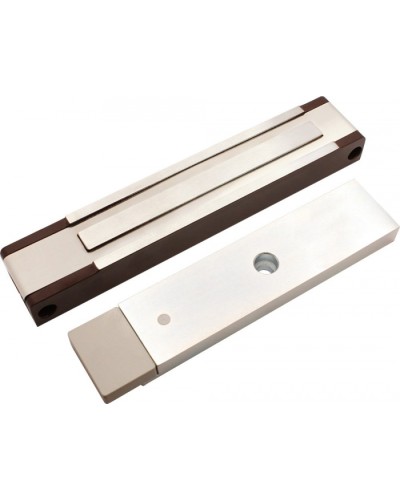 Электромагнитный замок с датчиком состояния двери ALeko ALM-400P (12В коричневый) в Коврове Электромагнитные замки Pintop.ru