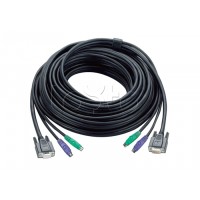 КВМ-кабель с интерфейсами PS/2, VGA (20м) ATEN 2L-1020P/C