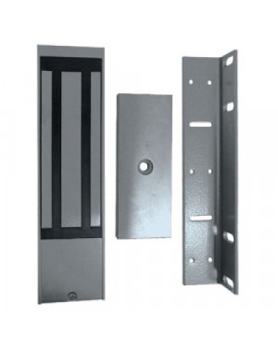 Замок электромагнитный влагозащищенный AccordTec ML-395-2 с датчиком Холла (Серый) в Коврове Электромагнитные замки Pintop.ru