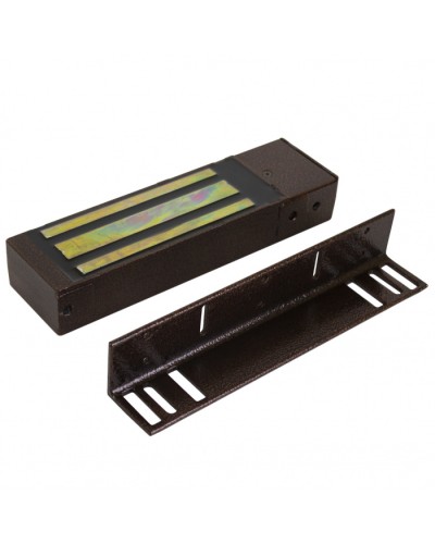 Электромагнитный влагозащищенный замок AccordTec ML-395KB-2 без электроники с датчиком Холла ,цвет Коричневый в Коврове Электромагнитные замки Pintop.ru