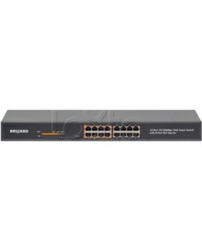 Коммутатор PoE 16-портовый Beward STW-16P8 в Коврове Коммутаторы Pintop.ru