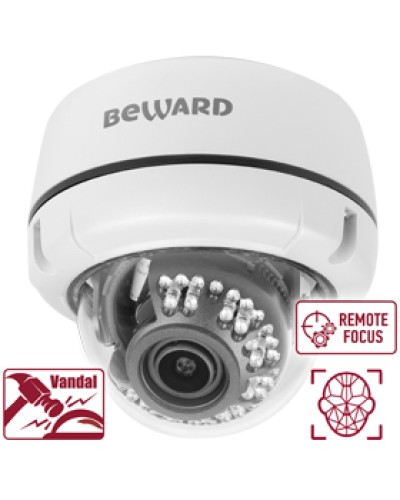 IP-камера видеонаблюдения антивандальная купольная Beward B2530DVZ в Коврове IP-камеры Pintop.ru