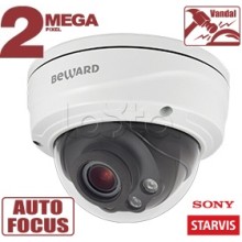 IP-камера видеонаблюдения купольная Beward SV2010DVZ