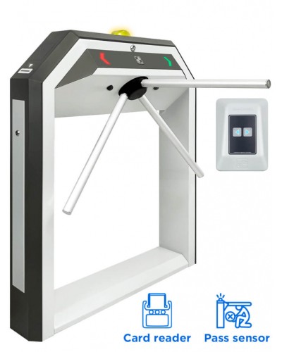 CARDDEX Комплект тумбового турникета со встроенным картоприемником STR-03KEC в Коврове Турникеты Pintop.ru