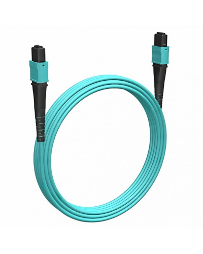 Кабельная сборка MPO(F) -MPO(F)-12 волокон 50/125 OM3, 7 m Cabeus (FOP-50-OM3-12-MPO(F)-12-MPO(F)-B-7m) в Коврове Кабельные сборки (оптические) Pintop.ru