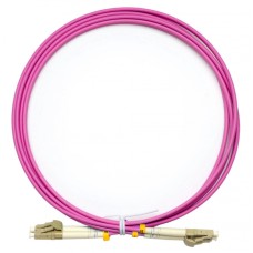 Шнур оптический duplex LC-LC 50/125 mm OM4 2м LSZH Cabeus FOP-50-OM4-LC-LC-2m