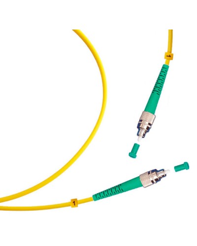 Шнур оптический simplex FC/APC-FC/APC 9/125 SM 25 м LSZH Cabeus FOP(s)-9-FC/APC-FC/APC-25M в Коврове Патч-корды оптические Pintop.ru