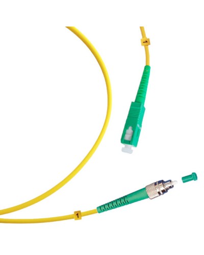 Шнур оптический simplex FC/APC-SC/APC 9/125 sm 15м LSZH Cabeus FOP(s)-9-FC/APC-SC/APC-15m в Коврове Патч-корды оптические Pintop.ru