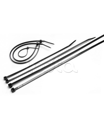 Стяжка нейлоновая неоткрывающаяся, безгалогенная (halogen free), 250x3.6мм, черная, outdoor (100 шт) Cabeus GTOUT-250 в Коврове Стяжки-хомуты Pintop.ru