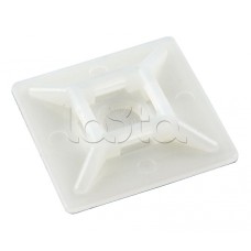 Площадка самоклеящаяся для крепл. стяжек (19x19 мм) Cabeus HC-101