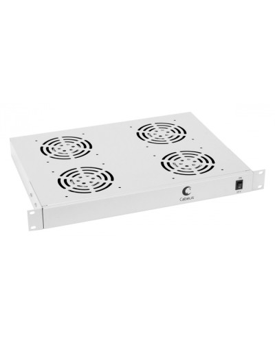 Панель вентиляционная с 4 вентиляторами Cabeus JG03 в Коврове Вентиляторные модули Pintop.ru