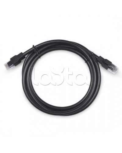 Патч-корд U/UTP, категория 6a, 2xRJ45/8p8c, неэкран. армир. гофр. стальной лентой, черный, РЕ, внешний, 10м Cabeus PC-ARM-UTP-RJ45-Cat.6a-10m-PE в Коврове Патчкорды (медные) Pintop.ru