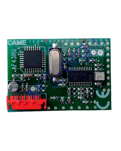 Плата радиоприемника встраиваемая Came 001AF43RU в Коврове Устройства радиоуправления для шлагбаумов и автоматики Pintop.ru