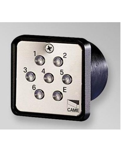 Клавиатура кодонаборная 7-кнопочная, встраиваемая Came 001S6000 в Коврове Запчасти для шлагбаумов и автоматики Pintop.ru