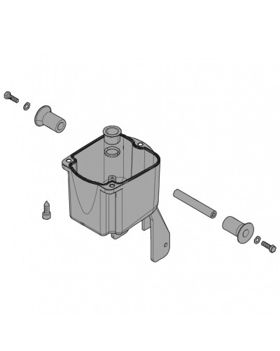 Корпус редуктора C010 Came 119RICX044 в Коврове Запчасти для шлагбаумов и автоматики Pintop.ru