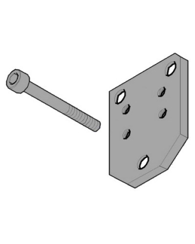 Пластина монтажная FLEX Came 119RID143 в Коврове Запчасти для шлагбаумов и автоматики Pintop.ru