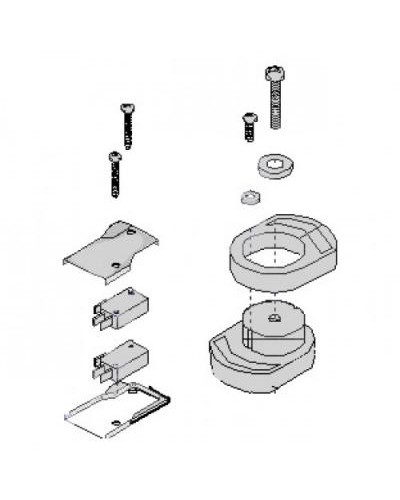 Механизм разблокировки FAST Came 119RID234 в Коврове Запчасти для шлагбаумов и автоматики Pintop.ru