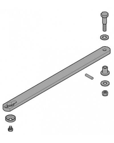 Рычаг прямой с креплением F7024N Came 119RID292 в Коврове Запчасти для шлагбаумов и автоматики Pintop.ru
