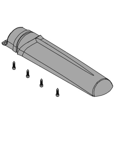 Крышка кожуха винта АХ302304, АХ3024, АХ402306, АХ412306 Came 119RID308 в Коврове Запчасти для шлагбаумов и автоматики Pintop.ru