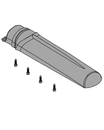 Крышка кожуха винта АХ5024, АХ71230 Came 119RID310 в Коврове Запчасти для шлагбаумов и автоматики Pintop.ru